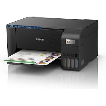 Epson EcoTank ET-2750B A4 Print/Scan/Copy Wi-Fi Printer, Black + 2 Years Unlimited Printing Card