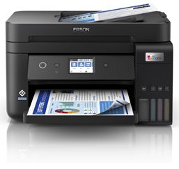 Epson EcoTank ET-4700 A4 Print/Scan/Copy/Fax Wi-Fi Printer, Black